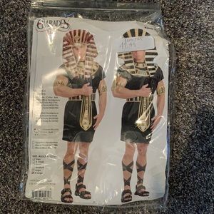 King W/extra Headpiece Tut Costume